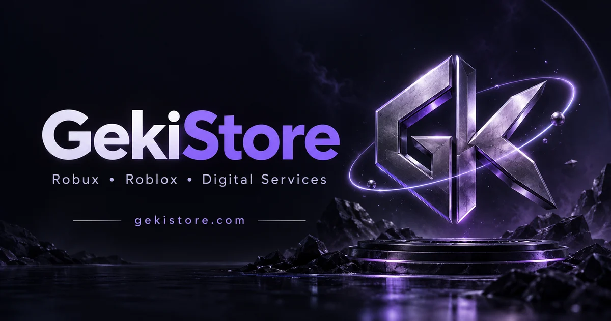 GekiStore — Robux, Roblox và dịch vụ số