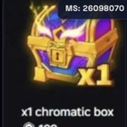 x1 Chromatic Box