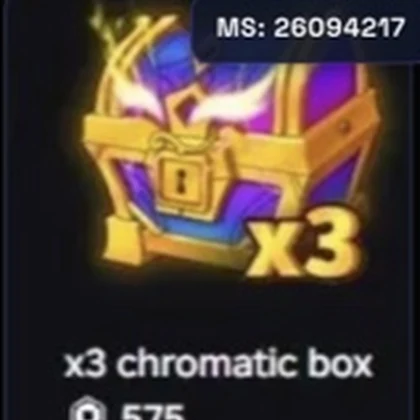 x3 Chromatic Box